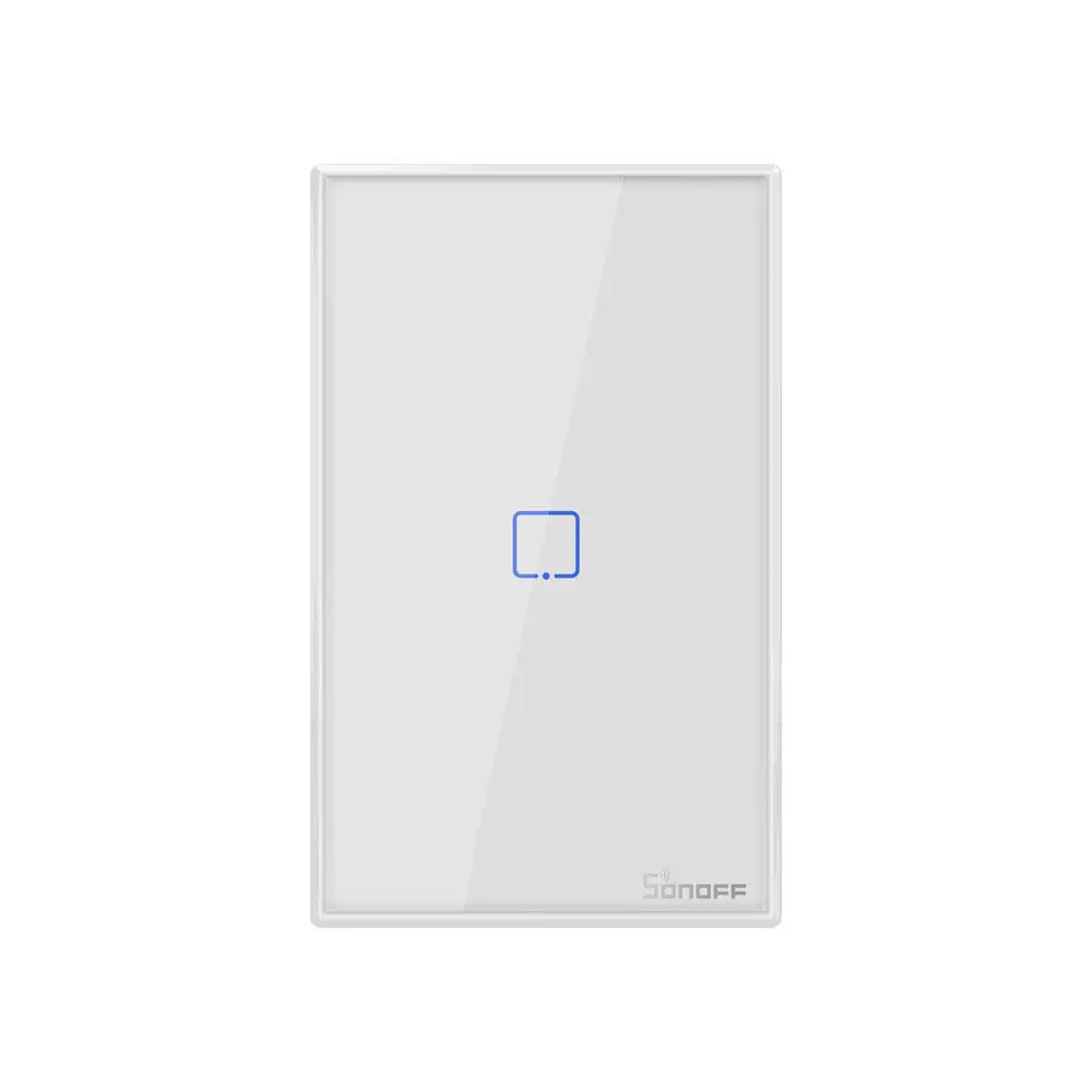 SONOFF WI-FI настенный выключатель 1/2/3 интеллигентая(ый) переключатель TX серия РЧ пульт дистанционного управления, настольная лампа, светодиодная лампа светильник переключатель умный дом Настенные переключатели