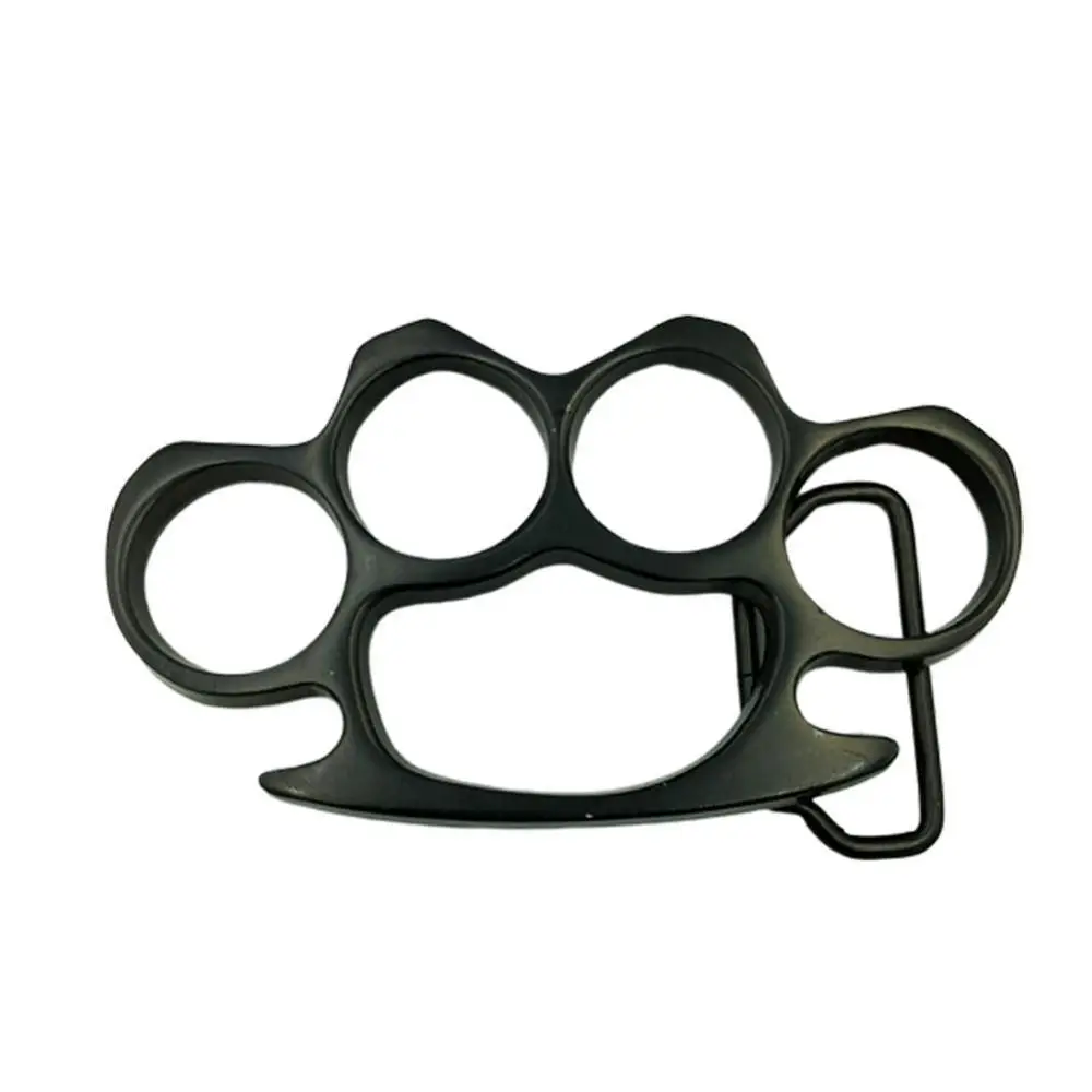 Черный Модный новый ремень с пряжкой Готический нержавеющая сталь Уличная Стиль