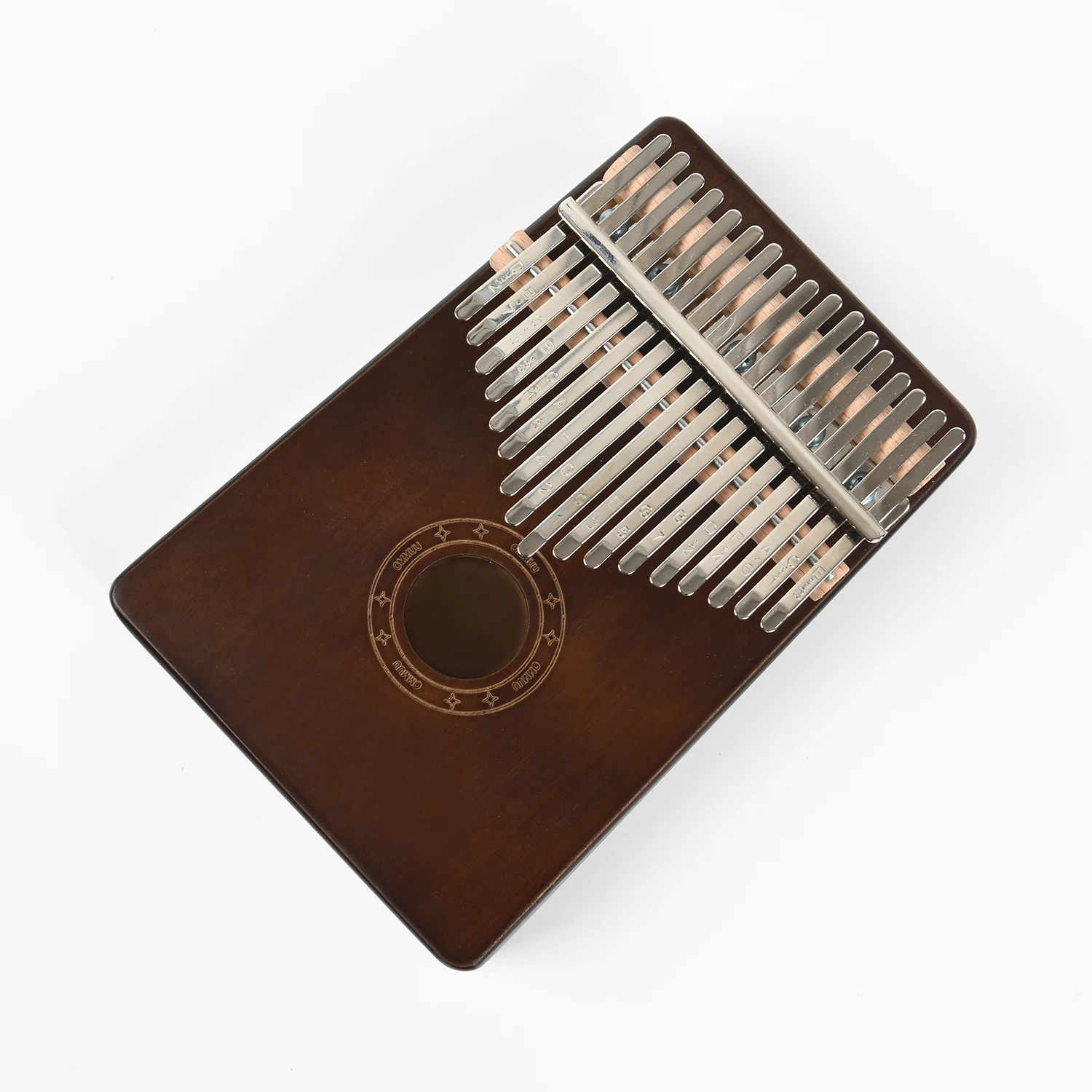 Kalimba клавиатура для начинающих с 17 клавишами рисунком пианино корпус из красного