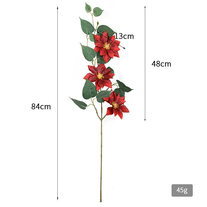 3 головки Свадебный декор искусственный бриллиант лотос ротанговый домашний для