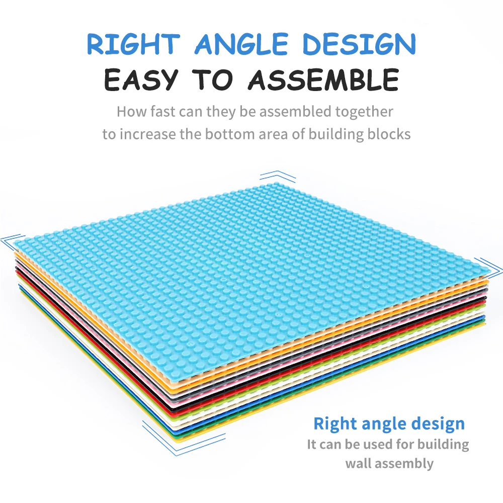 Building Block Baseplate 32*32 16x32 Classic Dots Base Plates Brick Baseplates DIY Build Parts Compatible Brands City Friends | Игрушки и