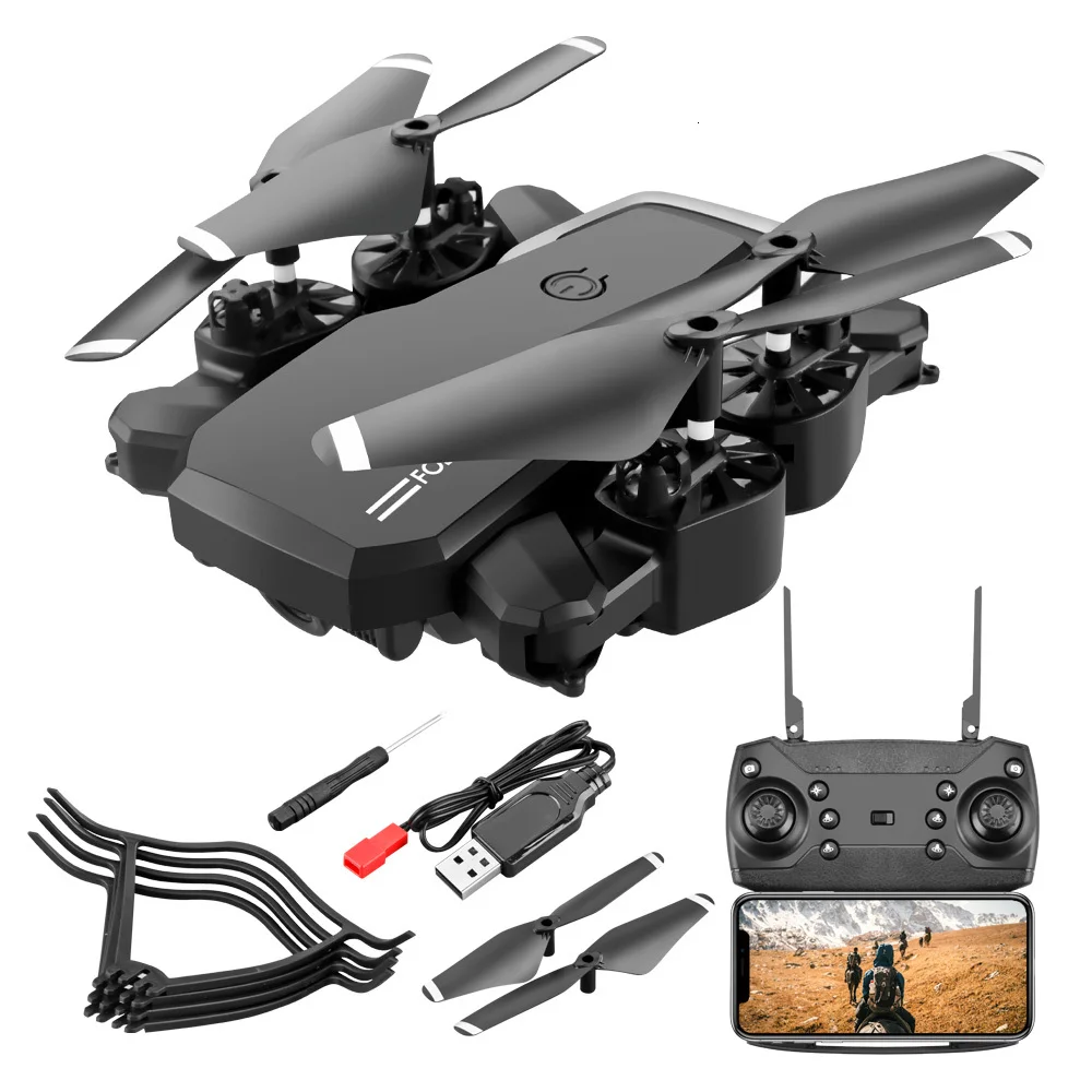 

LF609 Drone 4K with HD Camera WIFI 1080P Dual Camera Follow Me Quadcopter FPV Professional Drone Long Battery Life Toy For Kids