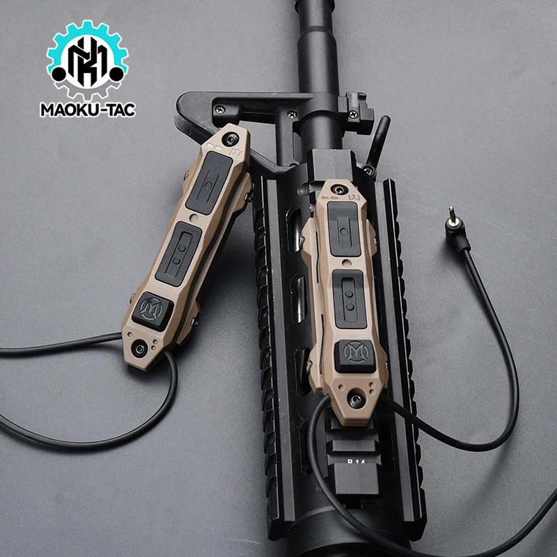 Airsoft Новый Усиленный дистанционный двойной переключатель давления для DBAL A2 PEQ-15