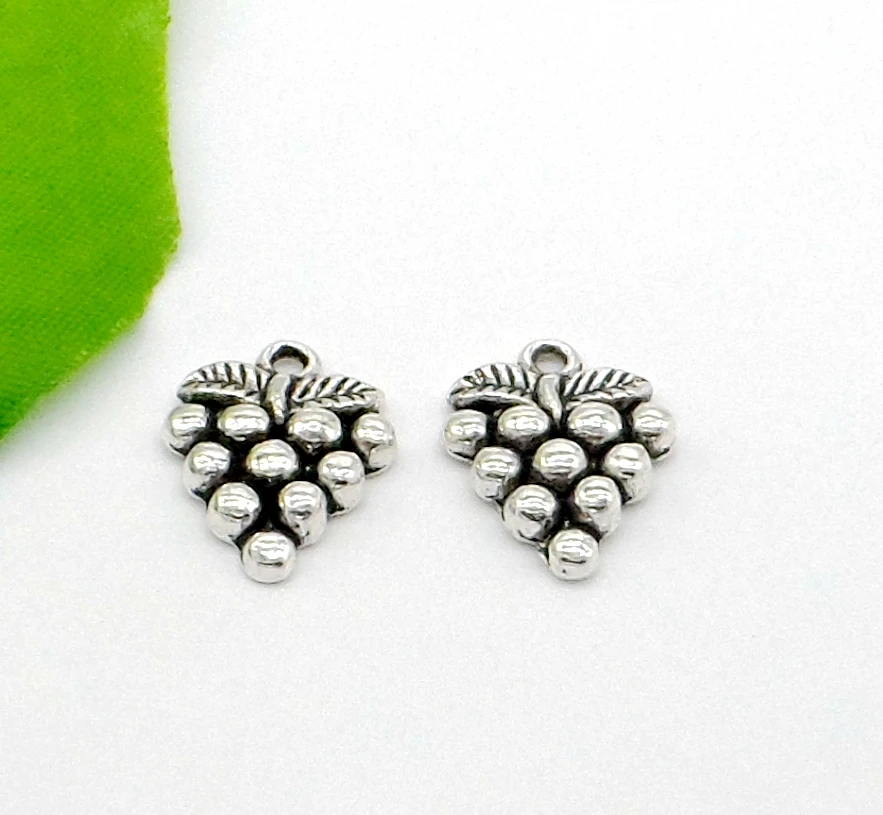 Free Shipping Wholesale 150 Pcs Tibetan Silver Grape Fit European Charms Pendant 20x15.5mm | Украшения и аксессуары