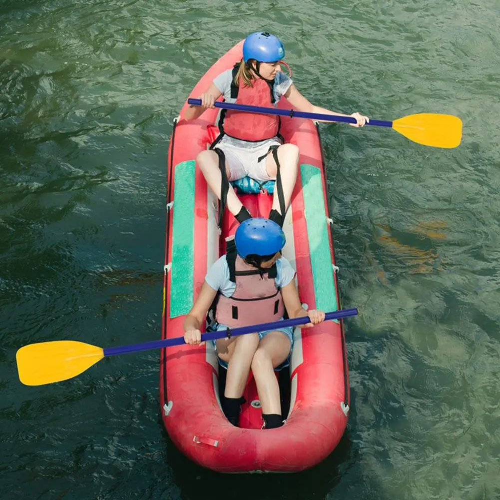 

Kayak Paddles Lightweight Detachable Inflatable Canoe Oar Watersports Accessory For Canoes Lifeboats Leisure Using Blue 1 Pair