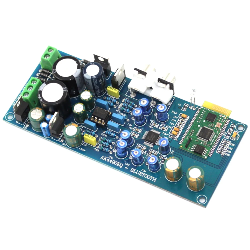 Плата аудиофильского декодера Bluetooth 4 0 I2S (Двойной источник питания) AK4490 YJ0087 |