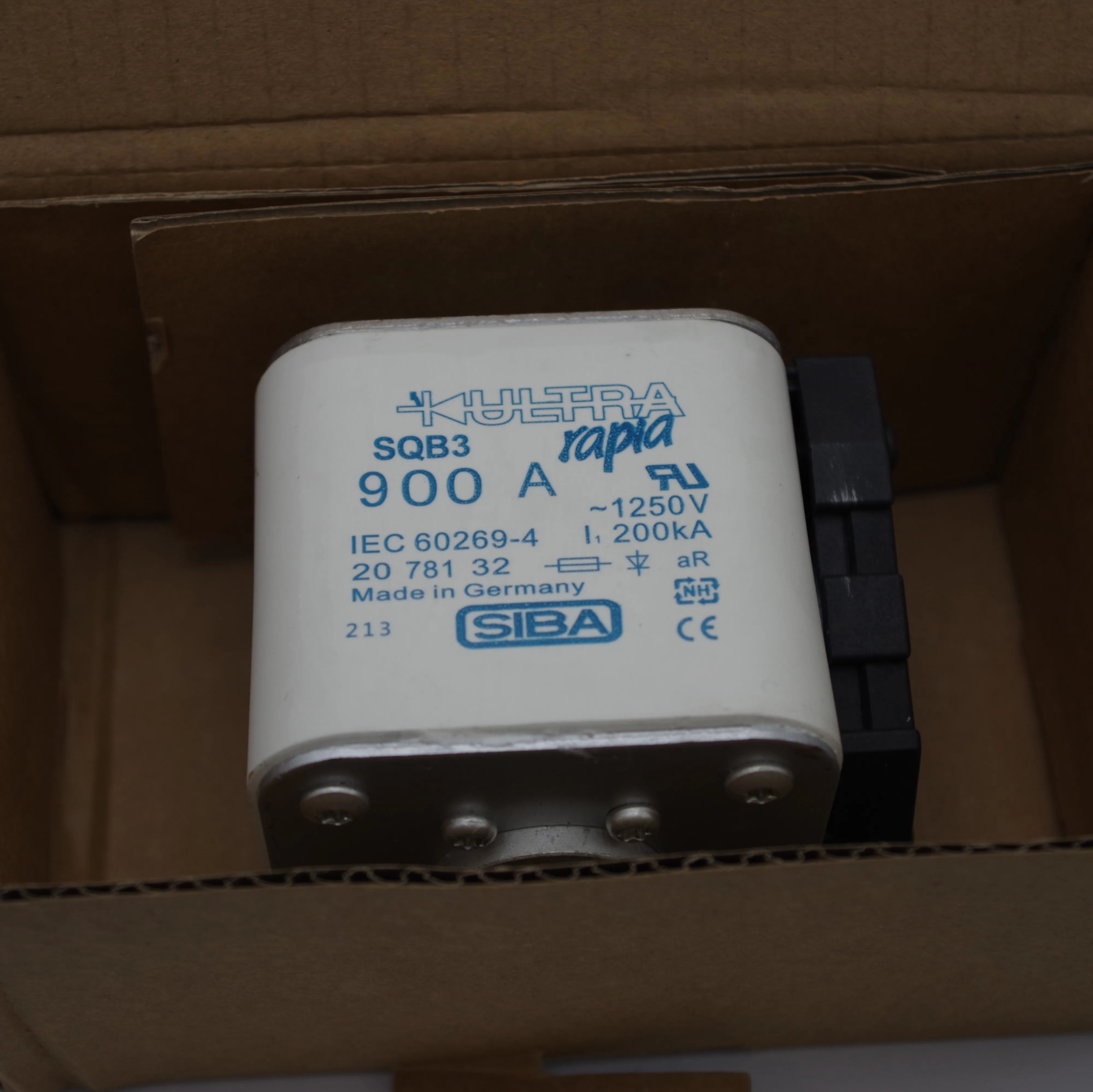2078132.900 900A 1250V Fuse Link HRC for the Distribution Line of Local Short-circuit Protection | Обустройство дома