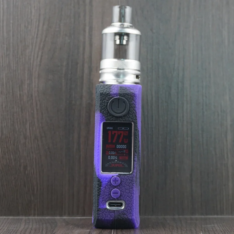 

VapeSoon Protective Silicone Case For VOOPOO Drag 3 MOD 177W Kit Texturized Cover Skin