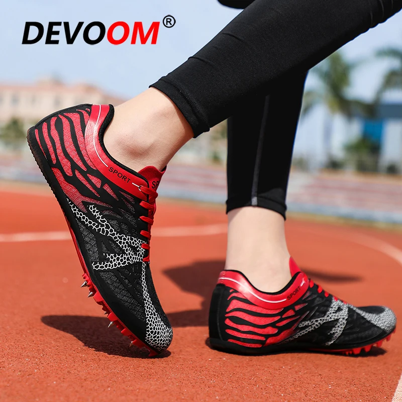 Кроссовки с шипами для мужчин и женщин мягкая спортивная обувь тренировок бега