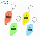 Портативный мини-брелок с цифровым ЖК-дисплеем, 2-2021 PSI, измеритель давления в шинах и колесах, тестер рабочего давления в шинах, новинка 150
