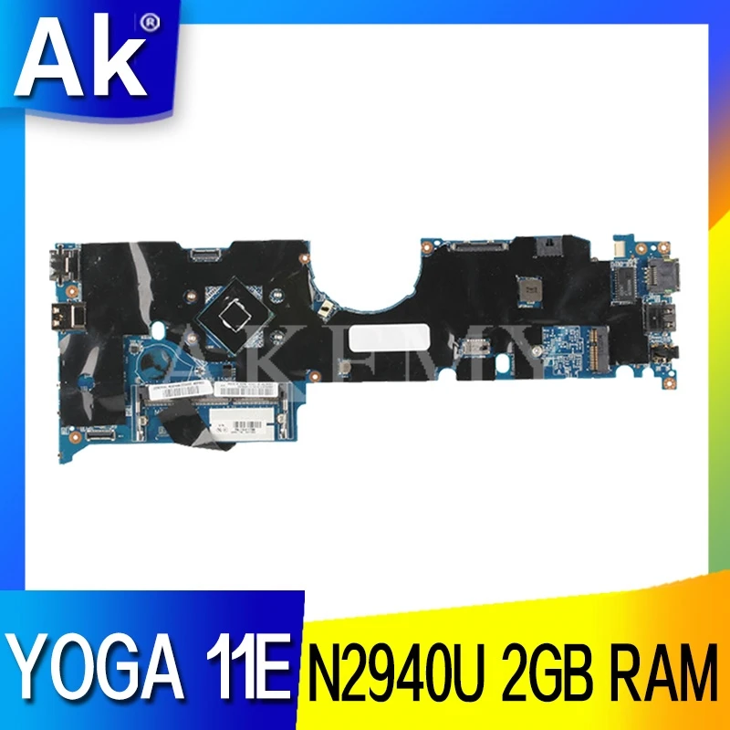 SAMXINNO For Lenovo YOGA 11E Laotop Mainboard DALI5BMB8G0 Motherboard with N2940U CPU 2GB RAM|Материнские платы для