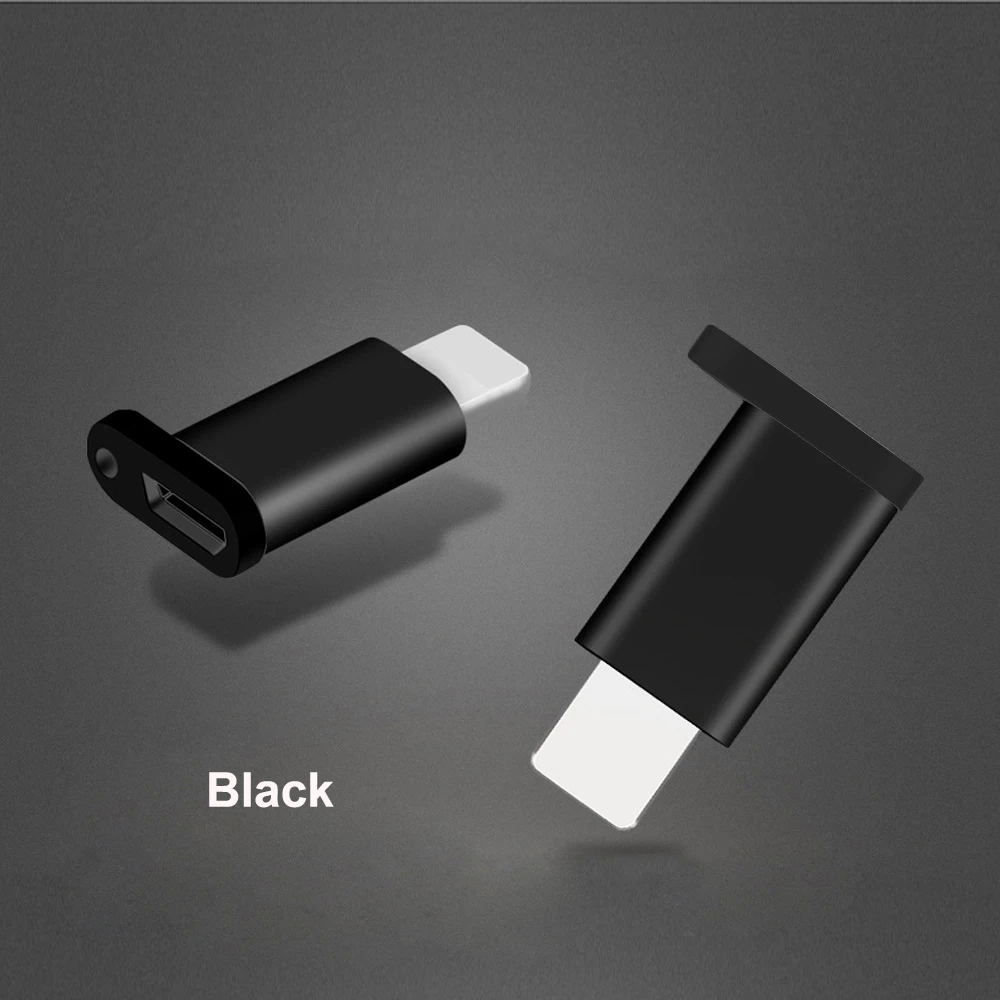 Адаптер VOXLINK 5 шт. Micro USB для освещения 8Pin для Apple адаптер с брелоком для iPhone 7 Plus синхронизация зарядное устройство OTG конвертер
