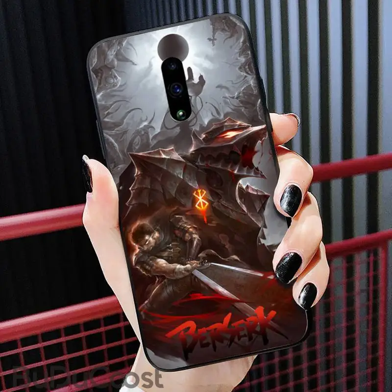 

Japanese anime Berserk Phone Case For Redmi 6 4X 7 7A 8 GO K20 Note 4 4X 5 5A 6 6 Pro 7 8 8pro