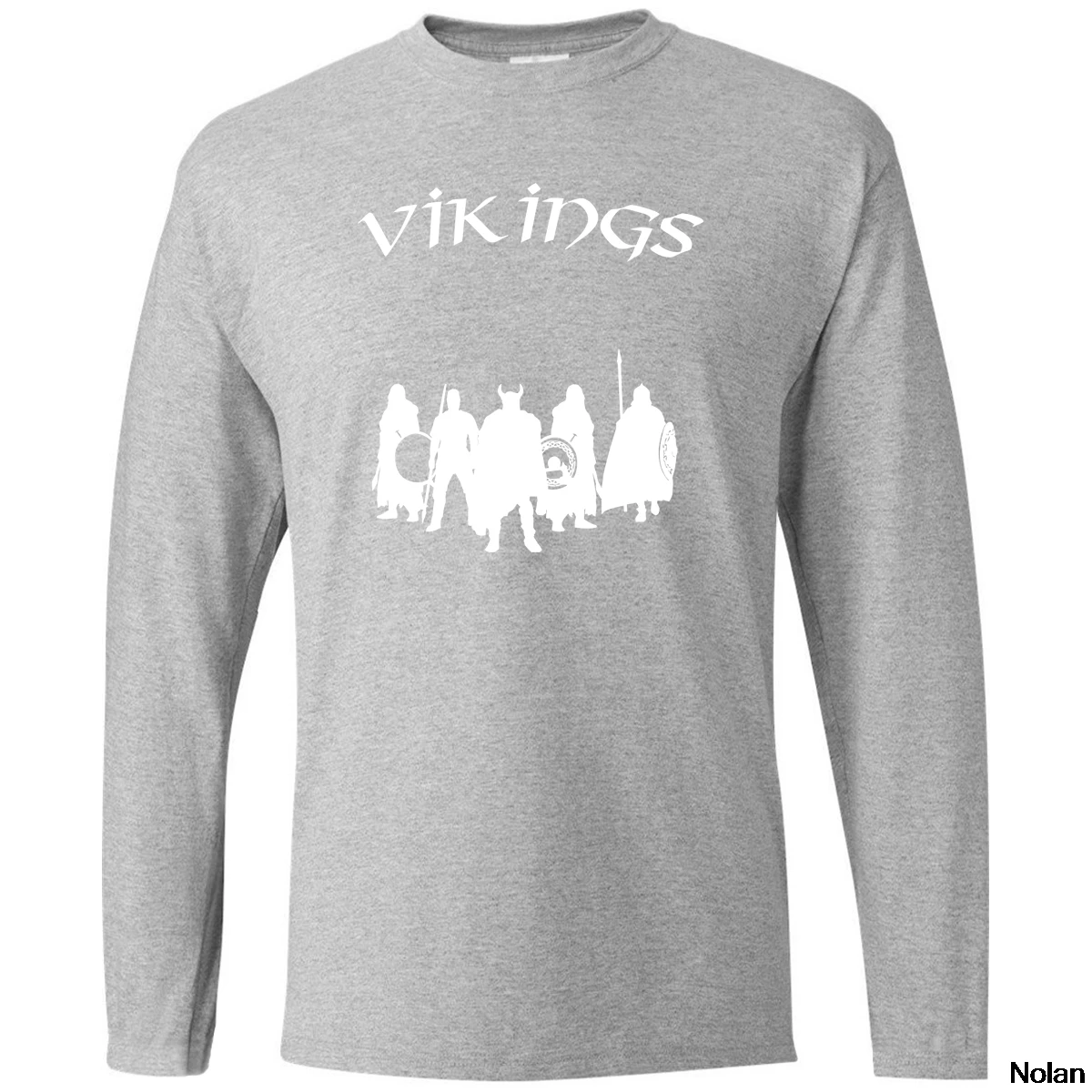 

Футболки Одина Викинга, модная футболка с длинным рукавом и принтом сына Одина, ателстан, вальгалла, спортивный костюм на весну и осень, футб...