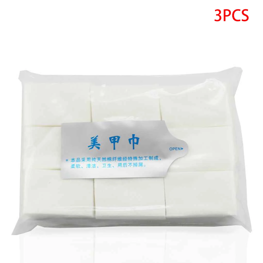 

3 шт., одноразовые салфетки для снятия лака для ногтей