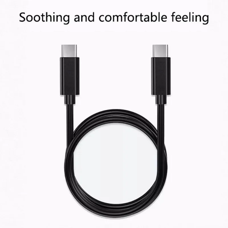 Провод для быстрой зарядки 3 фута Белый/Черный USB 1 тип c к кабелю type C доставка