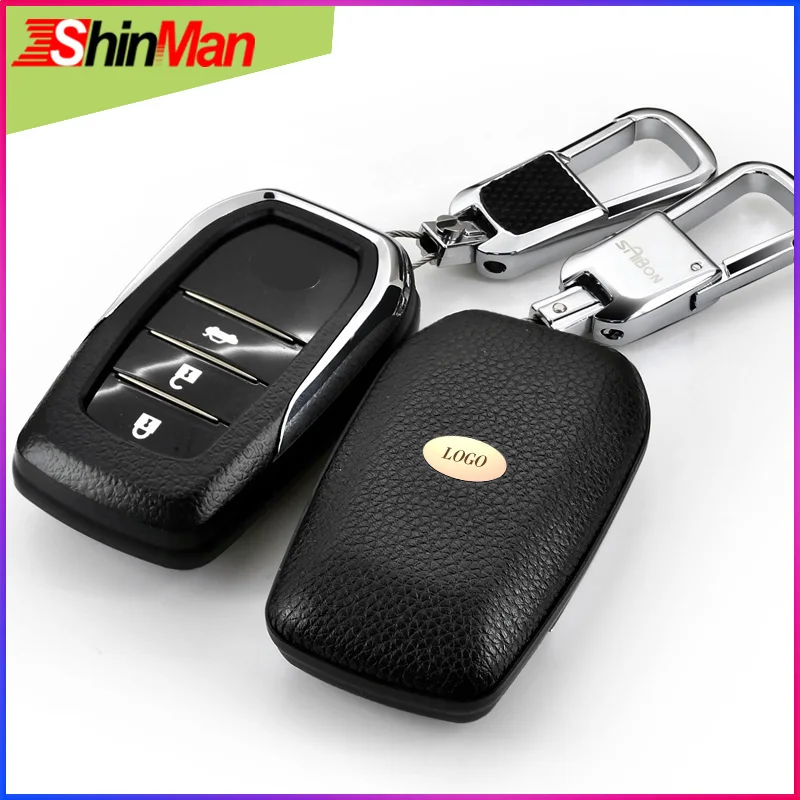 Чехол для автомобильных ключей ShinMan чехол Toyota 86 RAV4 Crown REIZ YARIS L High Lander Levin Corolla Camry MARK X