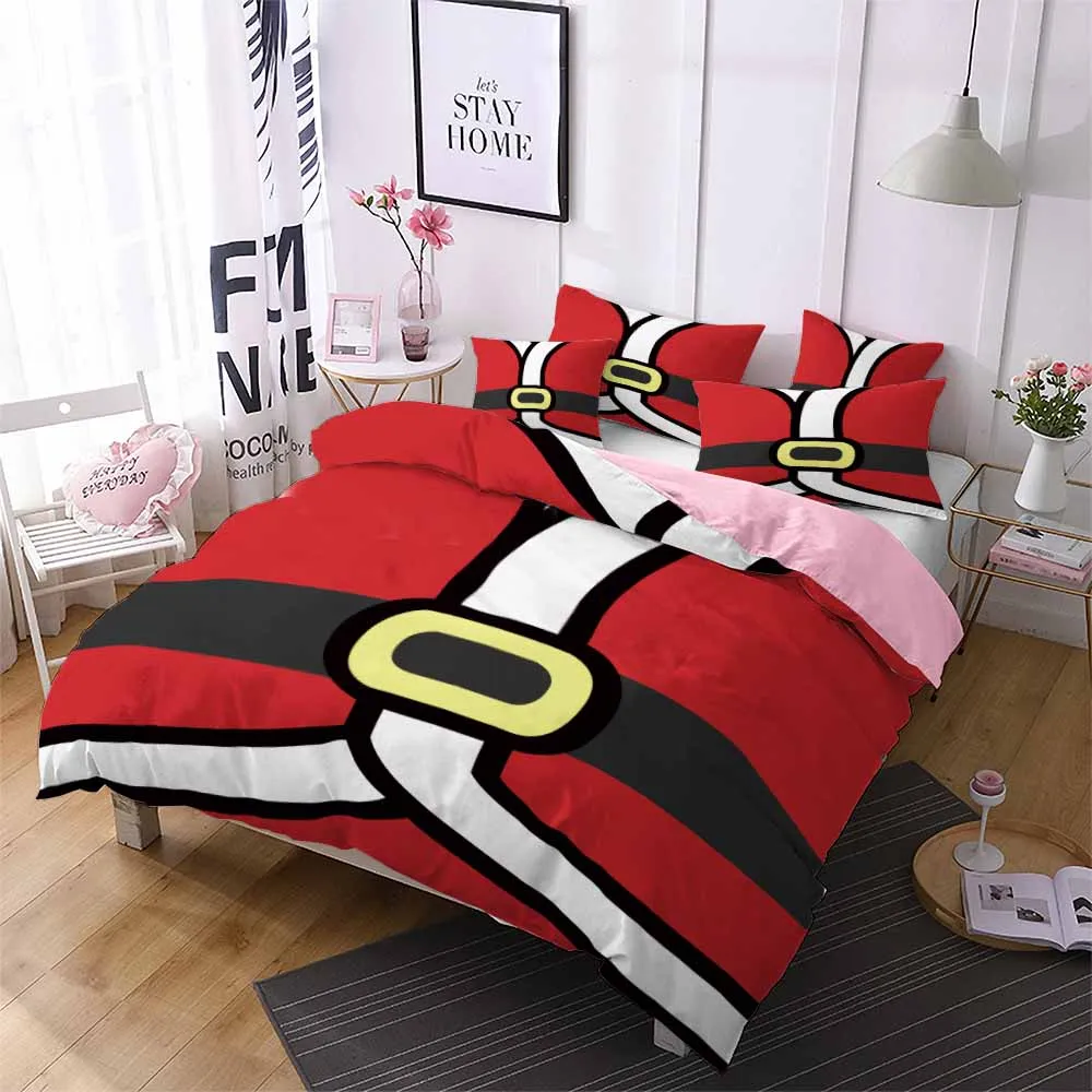 Новогоднее Детское стеганное одеяло для девочек комплекты постельного белья