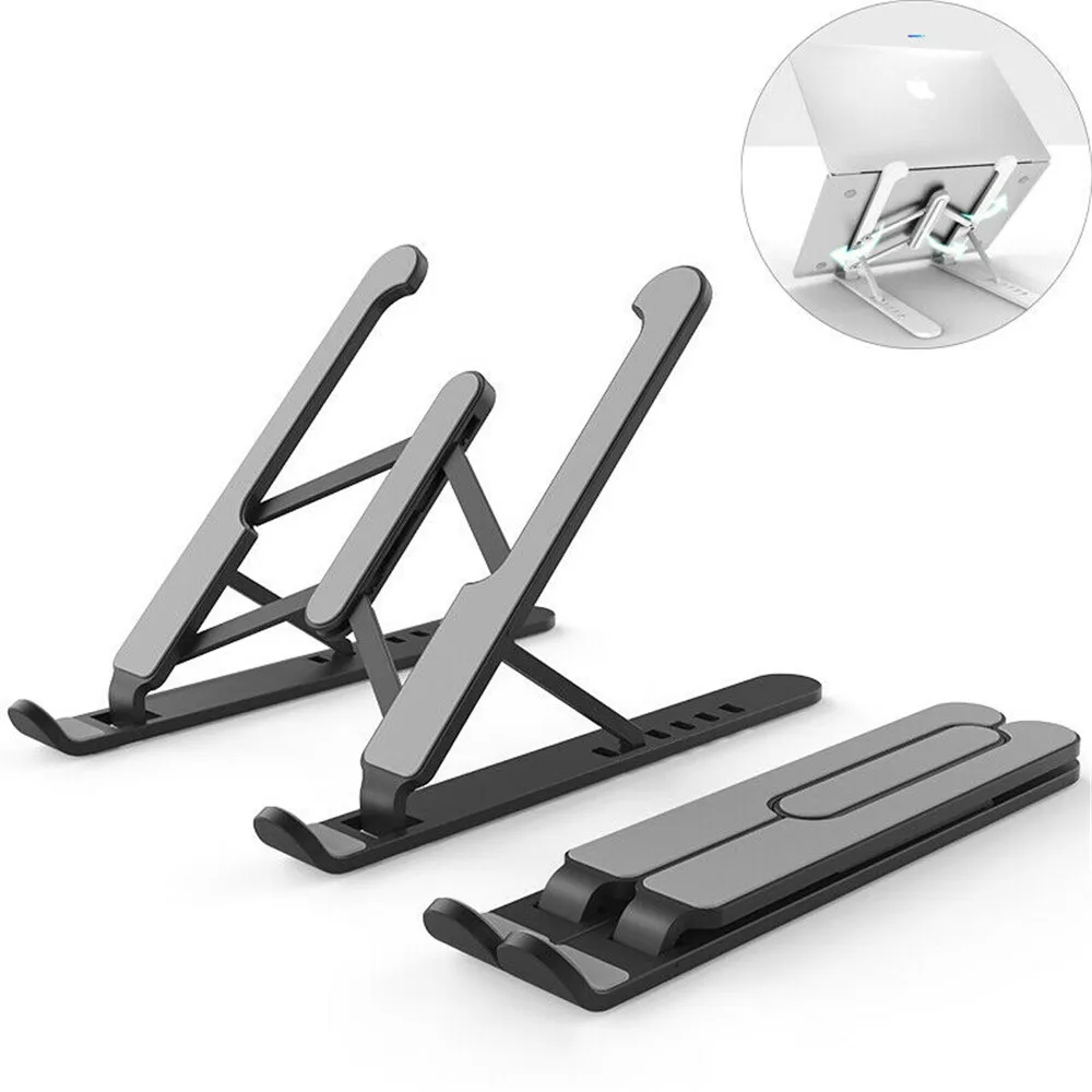 

Laptop Holder For Macbook Air Pro Notebook Foldable Laptop Stand Bracket Laptop Holder For Pc Notebook Adjustable Non-slip Drop