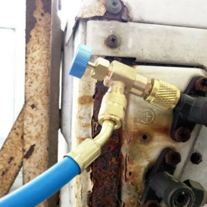 

Air Conditioning Refrigeration Charging Adapter Fit For R22 R410A Safety Valve