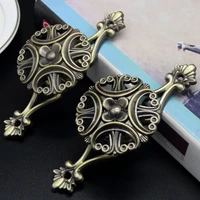 2 pcs exquisite curtain wall hook wall hook cloakroom hook alloy curtain hook curtain strap hook curtain accessories