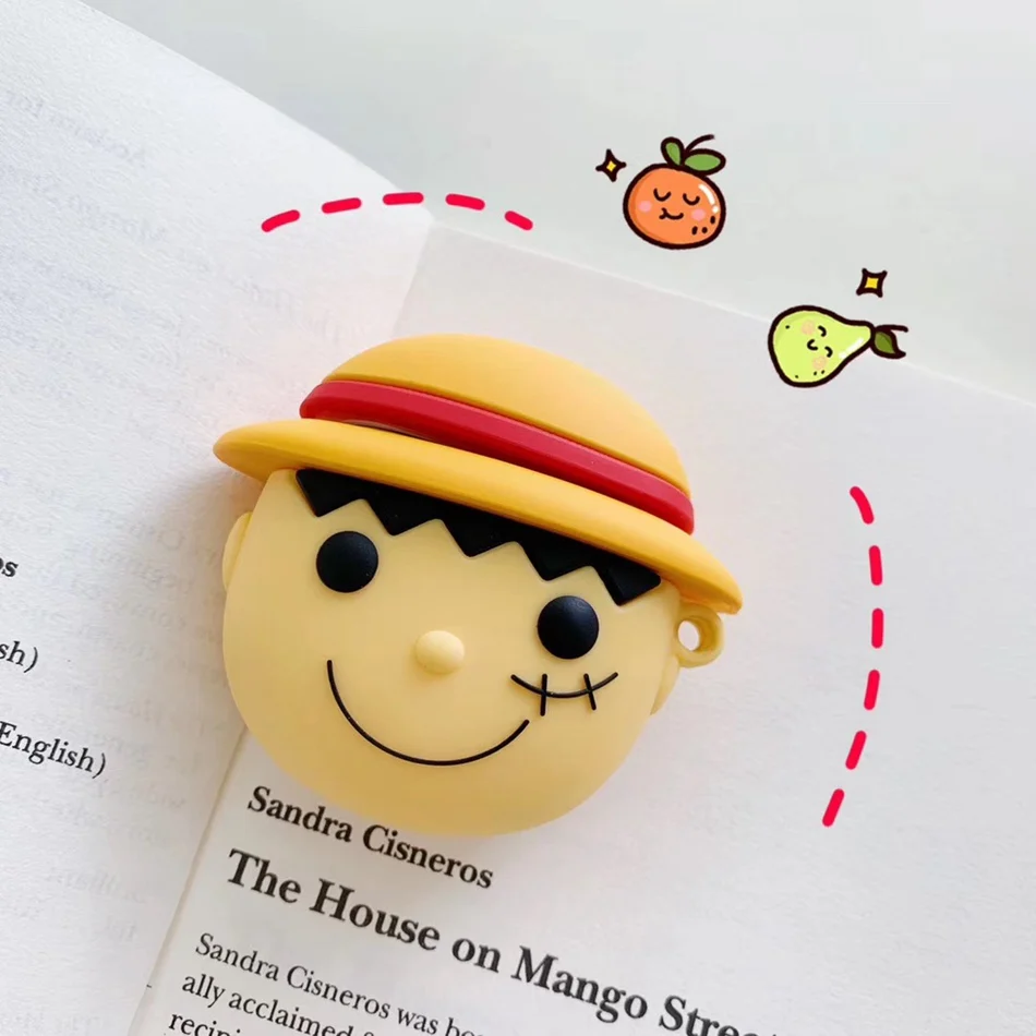 468 Чехол для AirPods с 3D рисунком стежка, чехол для наушников s для Apple Airpods 2, чехол, забавные аксессуары, Защитные Чехлы, кольцо на палец, ремешок - Цвет: 468