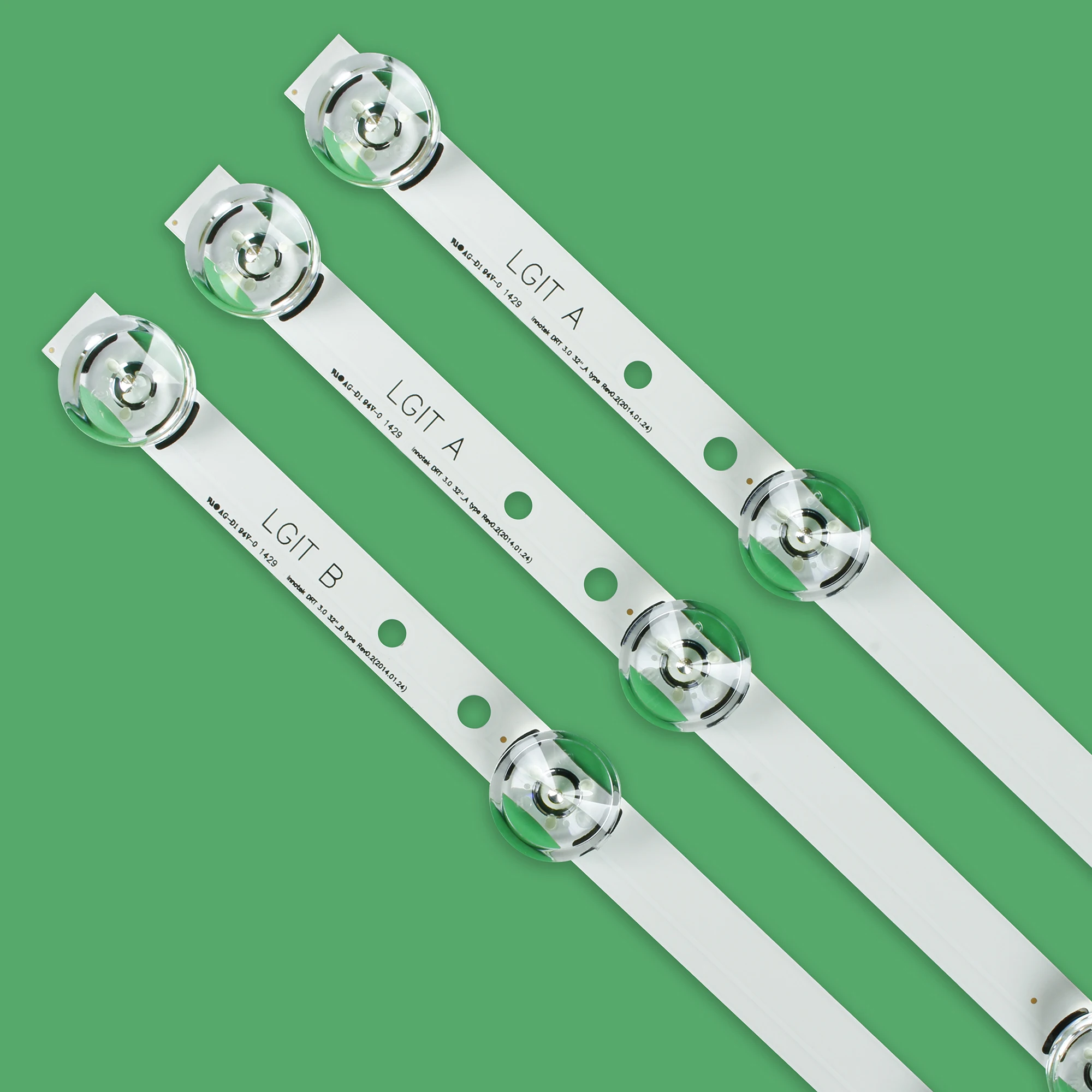 Светодиодная лента для подсветки LG innotek DRT 3 0 6 ламп 59 см 32 дюйма A/B 6916L-2100A 6916L-2101A