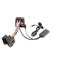 car radio bluetooth 5 0 music aux in cable microphone handsfree adapter harness kit for mercedes benz comand aps ntg cd20 3050