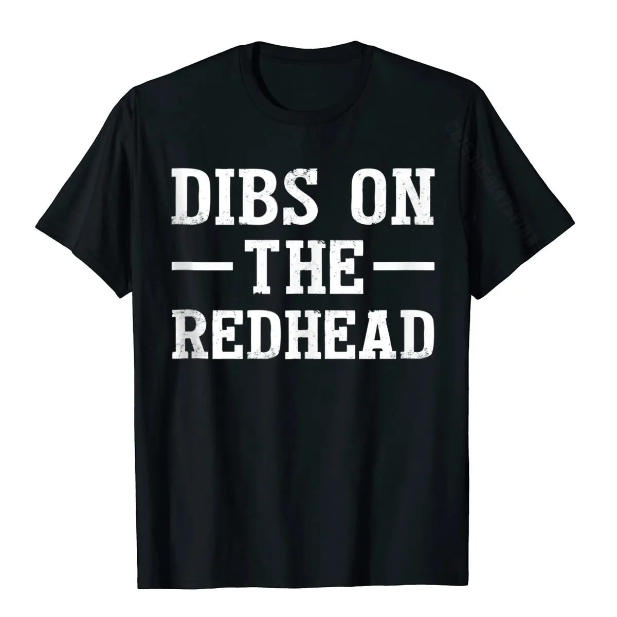 

Dibs On The Redhead Shirt Funny St Patricks Day Drinking Basic Top Plain Men T Shirts Funny Tops Shirts Cotton Comics