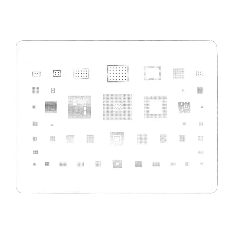 Трафарет MOLA BGA для MSM 845/Sam-sung Exynos 9810 8895 Оловянная сетка реболлинга процессора |