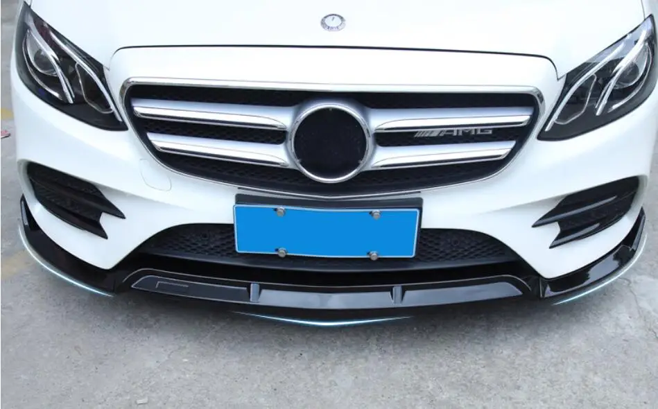 Автомобильный ABS передний бампер спойлер автомобильный диффузор подходит для Benz