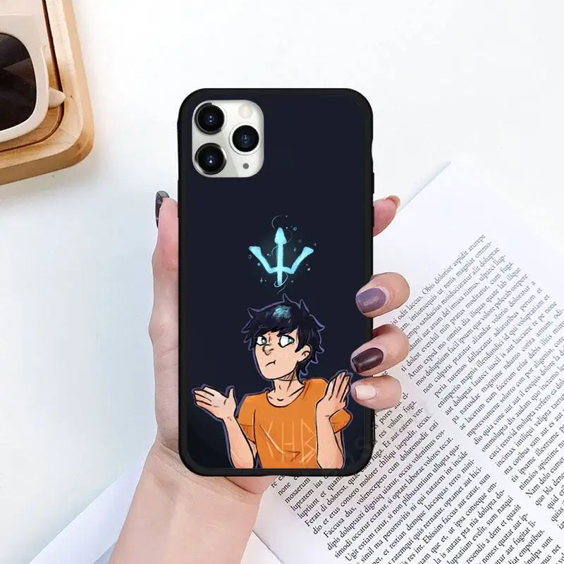 

cartoon Movie percy jackson Phone Case for iPhone 11 12 pro XS MAX 8 7 6 6S Plus X 5S SE 2020 XR Luxury brand shell funda coque