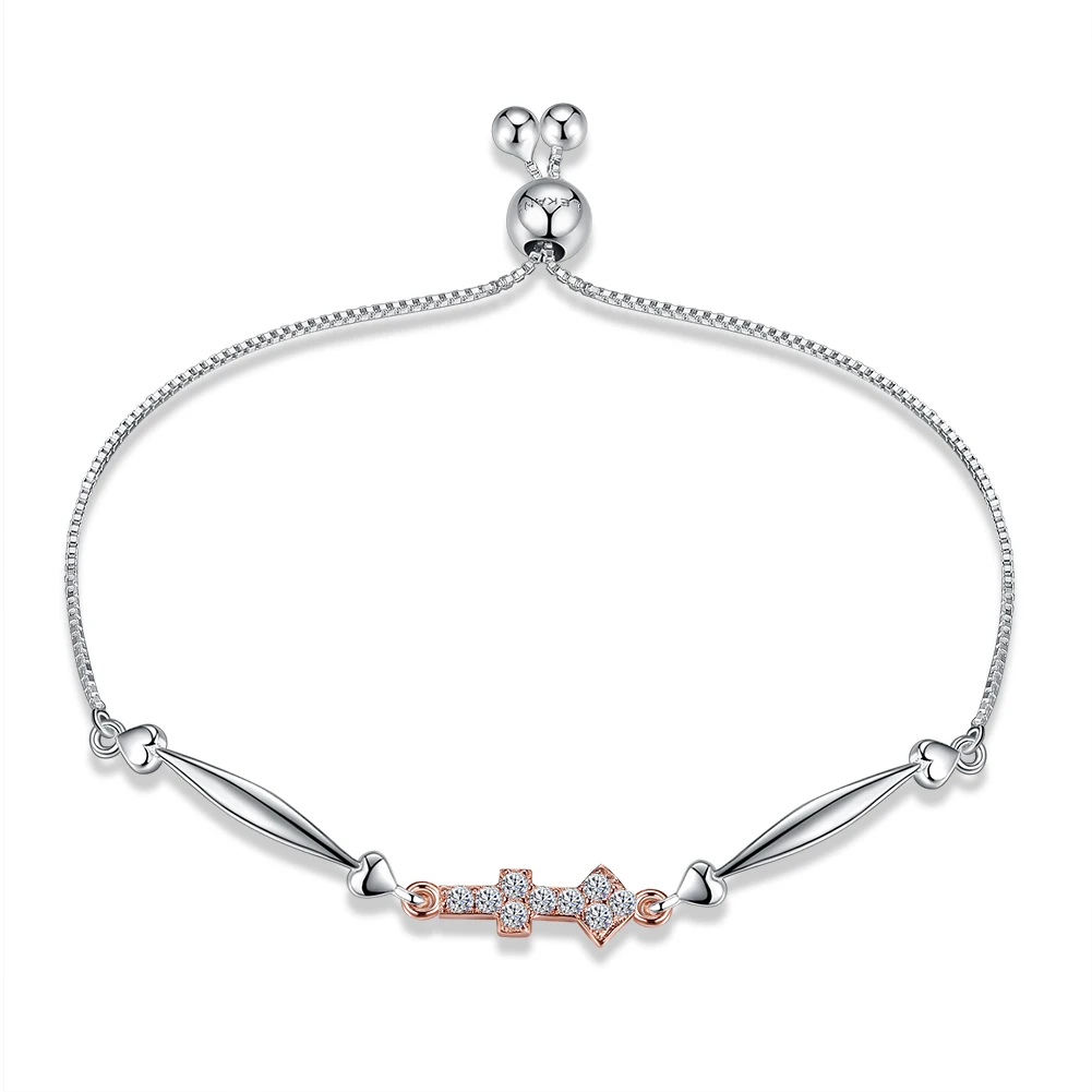 

ZEMIOR 925 Sterling Silver Bracelet For Women Sagittarius Fashion Trends Adjustable With Zircon Bracelets Party Fine Jewelry