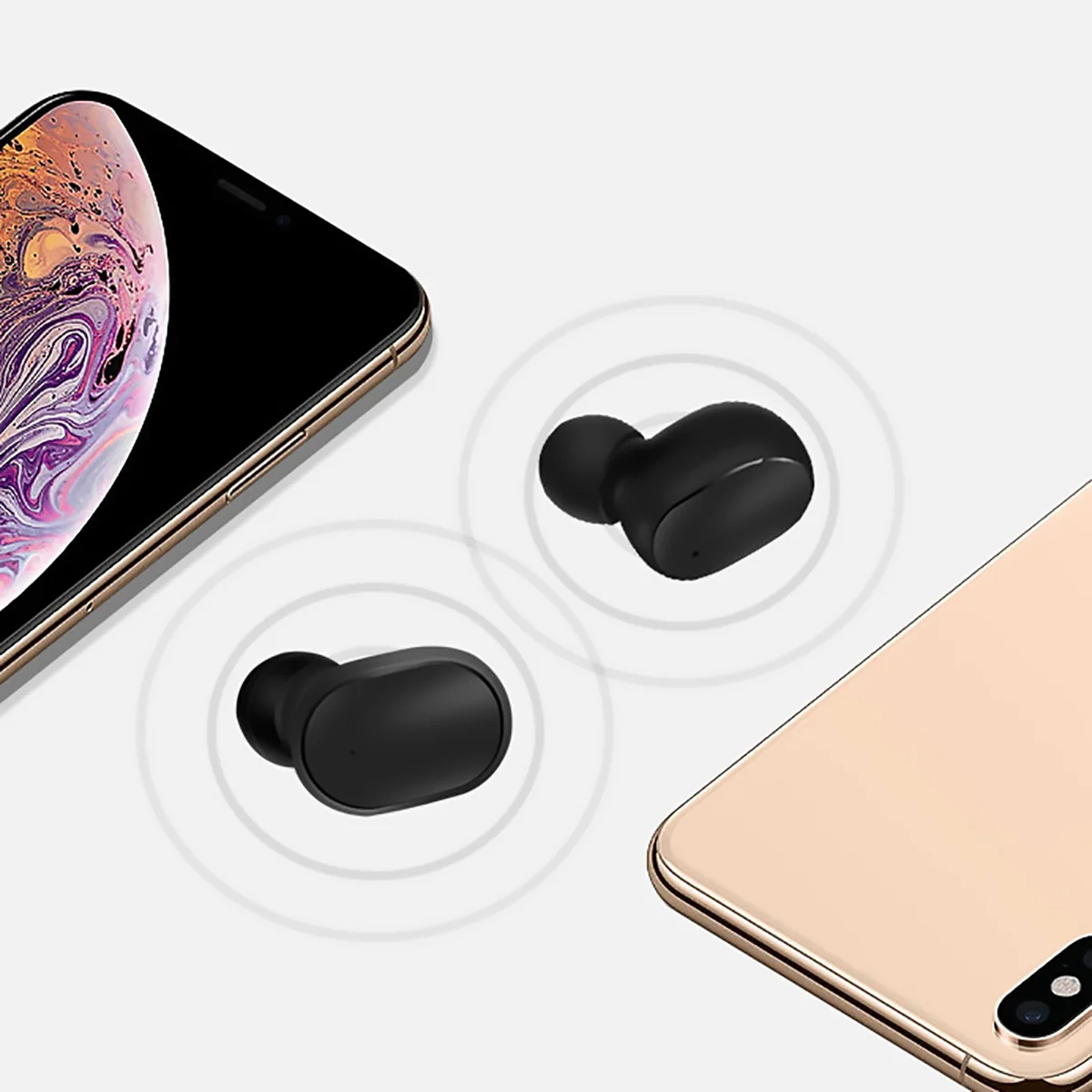 A6s Bluetooth наушники TWS беспроводные наушники Bluetooth 5,0 гарнитура с зарядным устройством шумоподавление микрофон для Android IOS