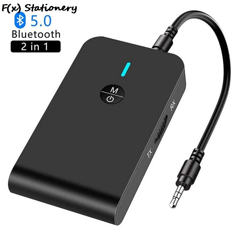 

5,0 Bluetooth адаптер беспроводной аудио Bluetooth передатчик приемник для ПК ТВ автомобиля 3,5 мм AUX музыкальный приемник передатчик адаптер