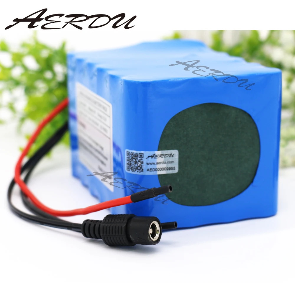 AERDU 6S4P 24V 10Ah 25 2 V литий ионный Аккумулятор Литиевые батареи для электродвигателя