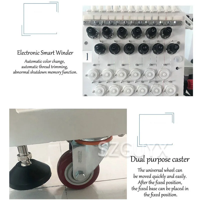 Многофункциональная полностью автоматическая машина для вышивки кожаных