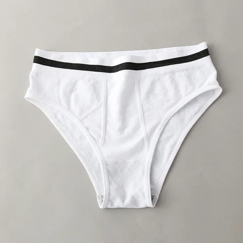 2Pcs High-Rise Panties For Woman Seamless Sport Briefs Women's Underwear Female Panties Underpants Ladies Intimates New BANNIROU