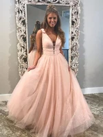 sexy long evening gown for women deep v neck sparkle elegant shining backless prom dress luxury vestidos de fiesta new