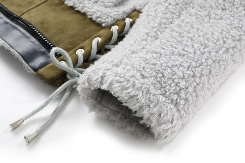 

Imitation Loose Fit Lambswool Big Size Short Jacket New Lapel Long Sleeve Women Coat Fashion Autumn Winter 2021 1DD3767