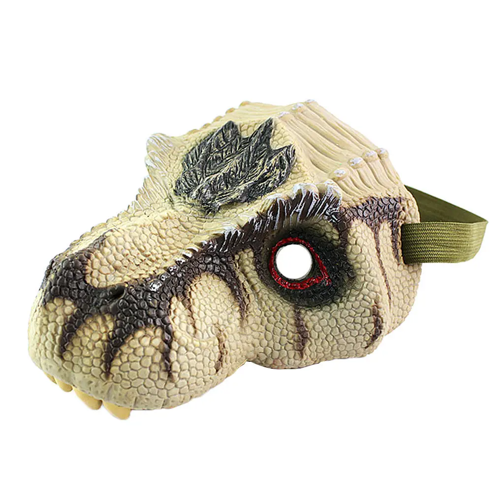 

Latex Dinosaur Mask for Kids Adults Jurassic Animal Mask Dino Party Supplies Favors for Boys and Girls 20 X 17cm