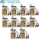 Радиоприемник RETEKESS V112, FM AM, 2 диапазона, 10 шт.