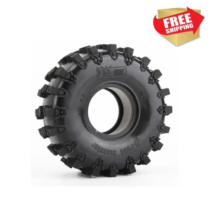 RC 4 шт. супер захват двухступенчатый гусеничный автомобиль Гусеничный 2 дюйма