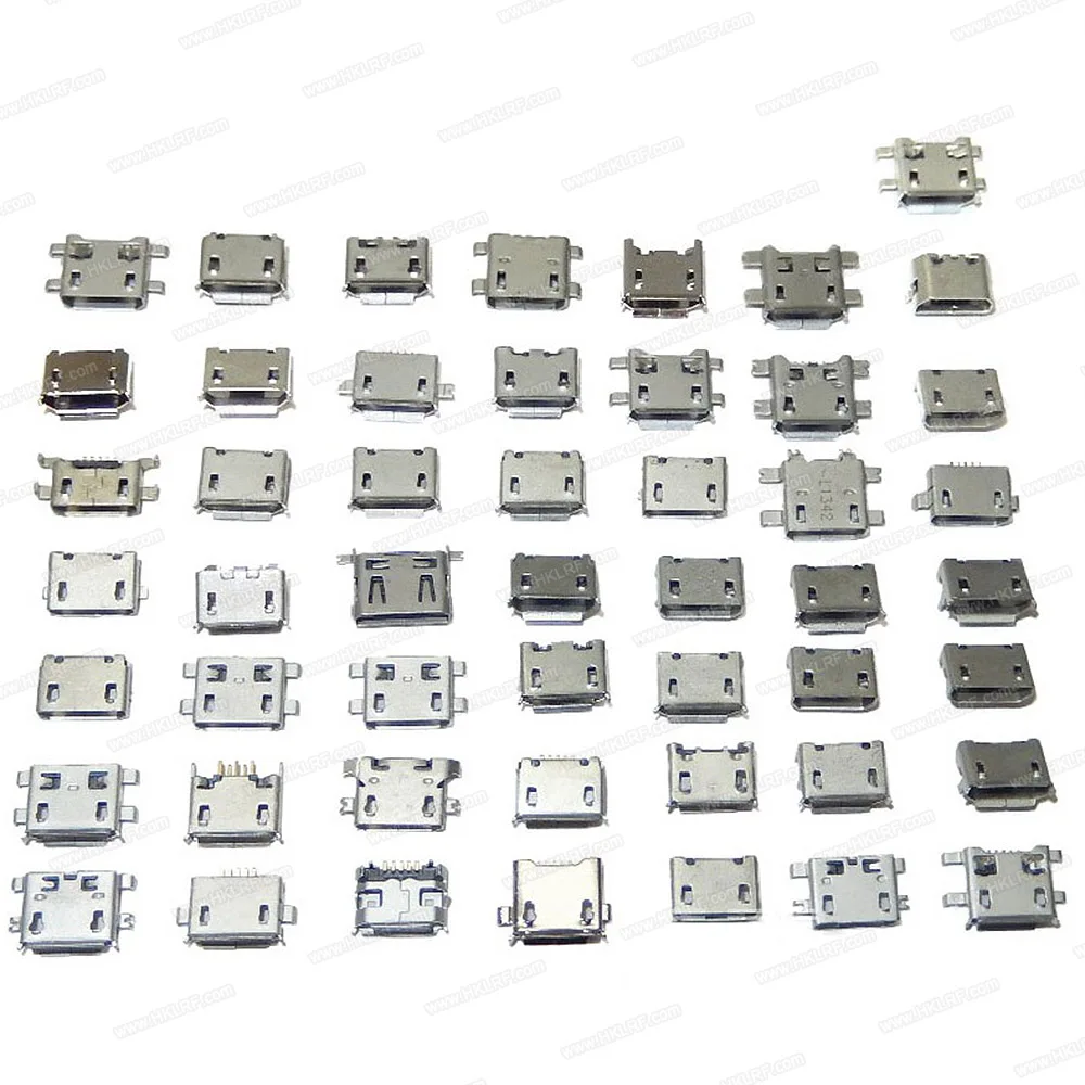 Разъем Mini Micro USB Type-B разъем SMT Jack 50 шт. | Компьютеры и офис