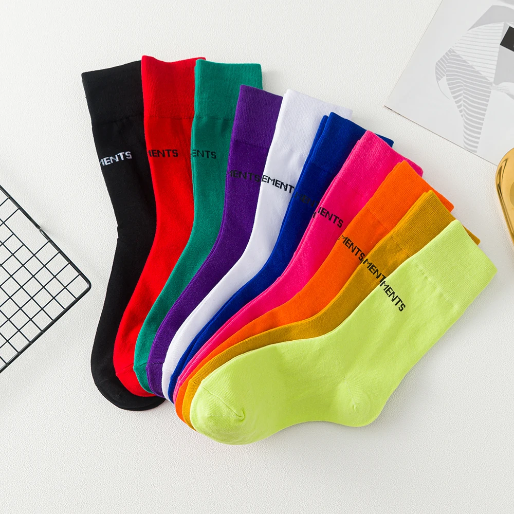 Носки женские хлопковые в стиле ретро свободные дизайнерские рождественские