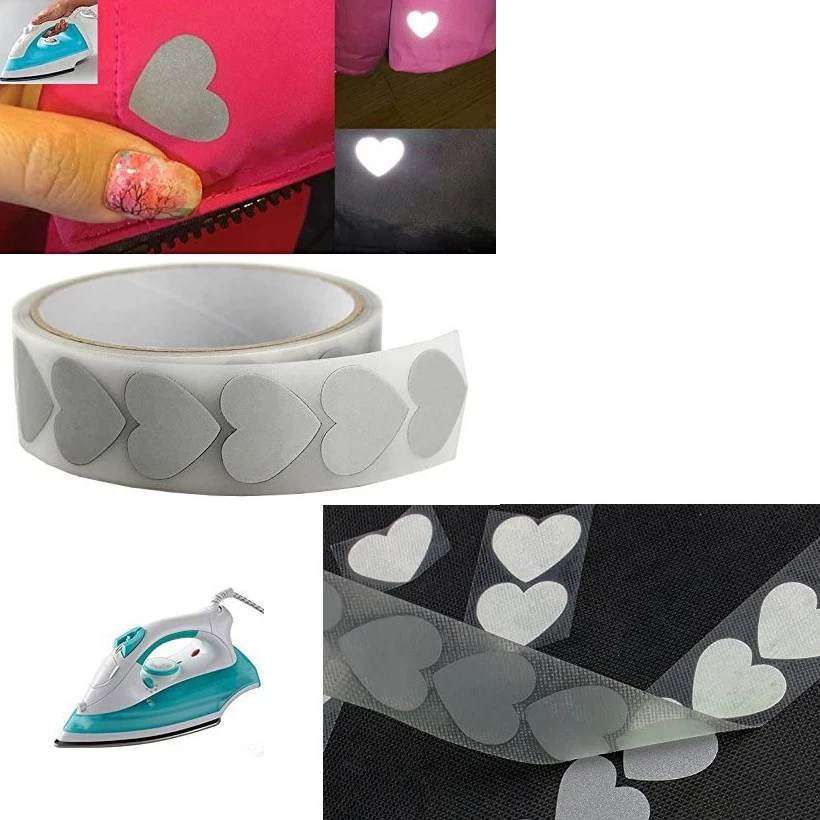 

Silver Heat Transfered Vinyl Film For Garment DIY Lron-On Fabric Tapes