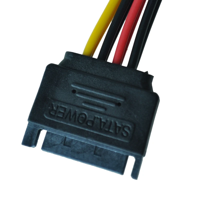 Промо-акция! 6in SATA power Y Splitter кабель адаптер-M/F (кабель питания) | Обустройство дома