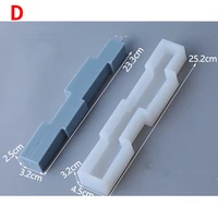 irregular shaped strip candle silicone mold european simple candle home decor candle chocolate cake baking mold resin mold