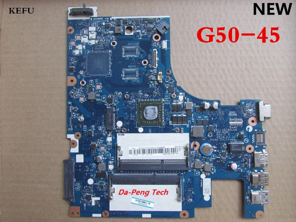 KEFU для Lenovo G50-45 NM-A281 материнская плата ноутбука ACLU5/ACLU6 с ЦП A6-6310 | Компьютеры и офис