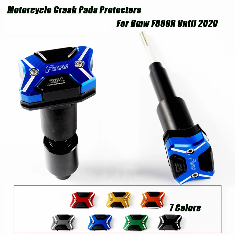

Motorcycle Frame Sliders Protector Crash Pads Cover Escape Anti-fall Bracket CNC Titanium Alloy For Bmw F800R Until 2020